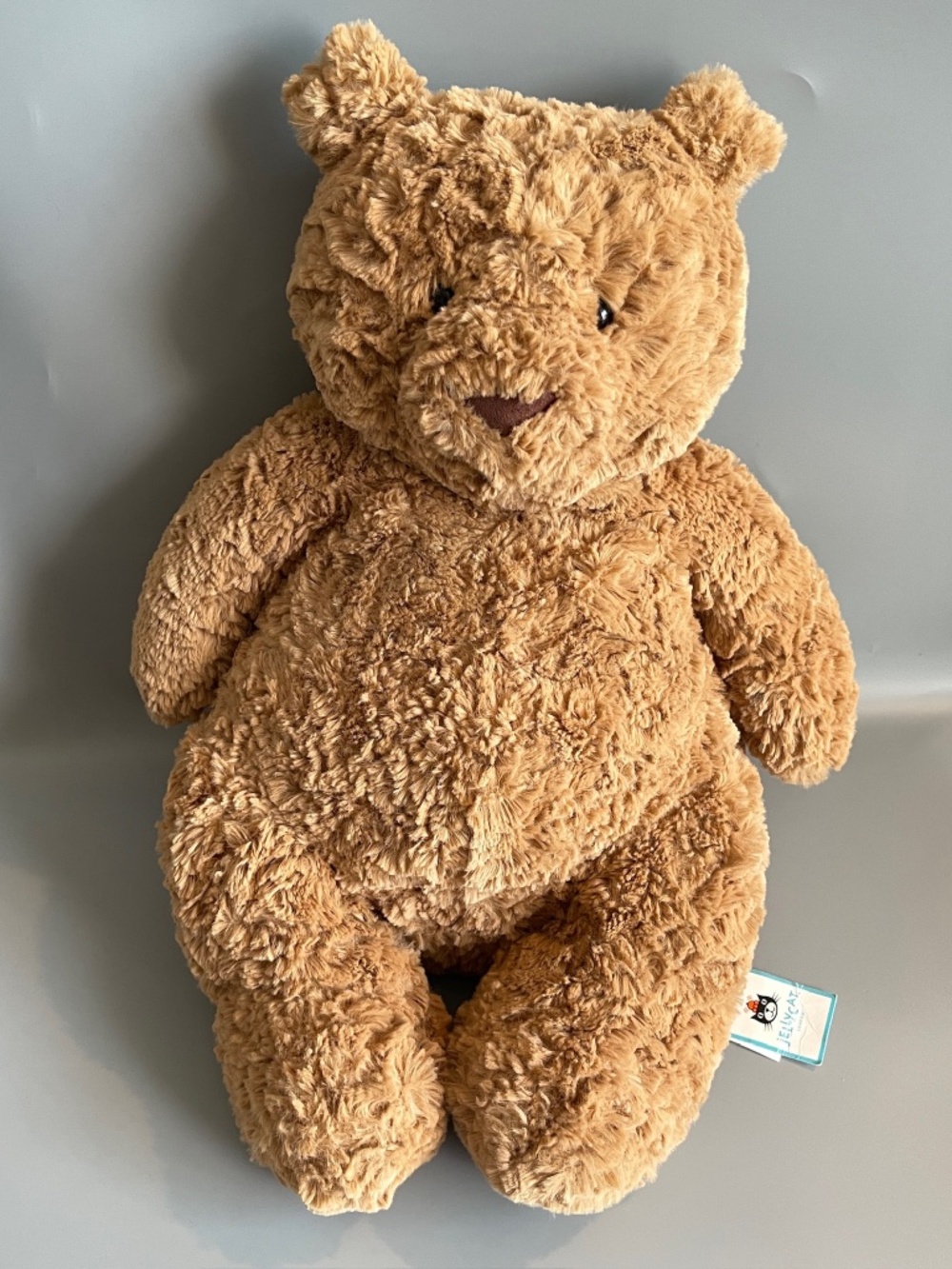 BNWT Jellycat HUGE BARTHOLOMEW BEAR Soft Plush Stuffed super cute brown